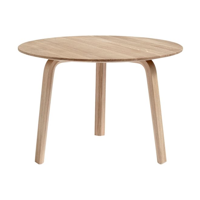 Hay bella soffbord lacquered oak, Ø60x39 cm