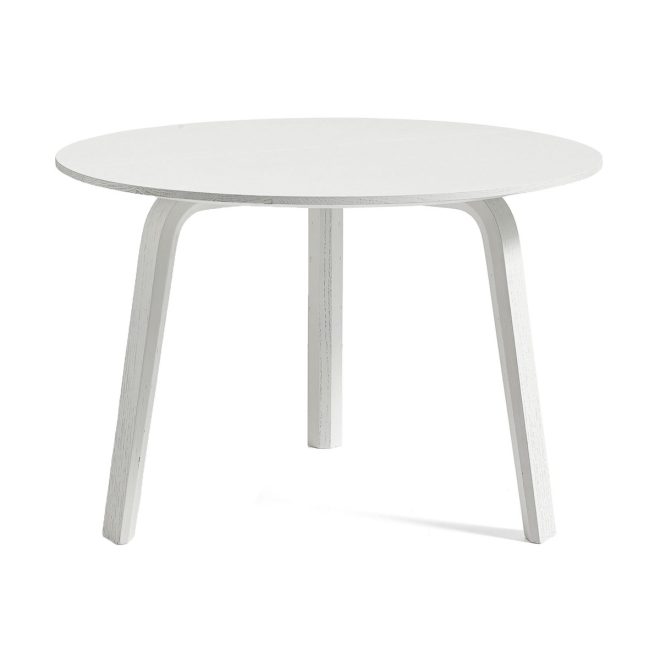 Hay bella soffbord white oak, Ø60x39 cm