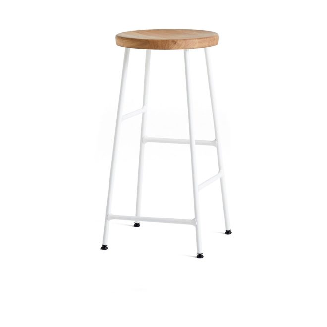 Hay cornet barpall 65 cm oiled oak-cream white