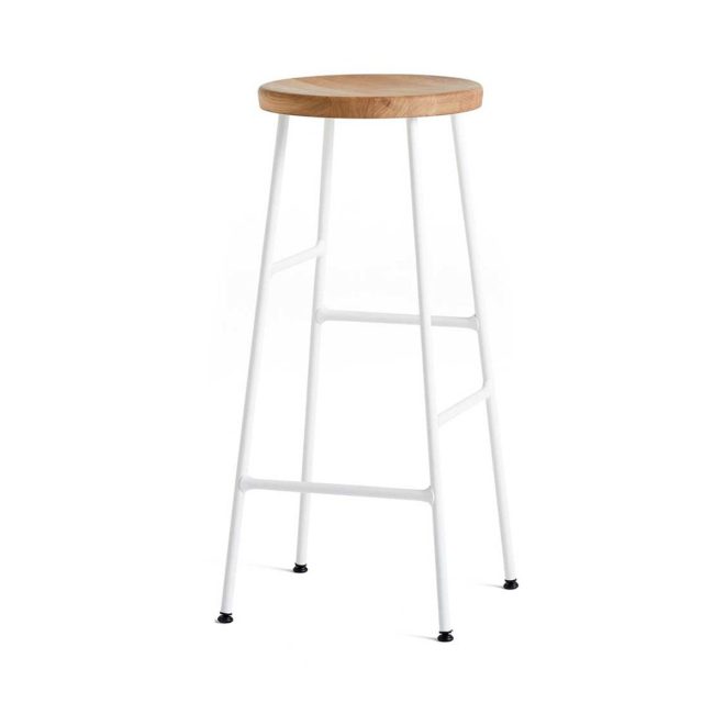 Hay cornet barpall 75 cm oiled oak-cream white