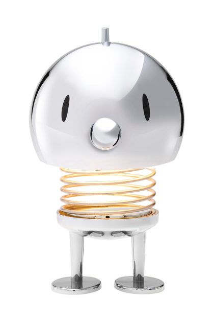 Hoptimist hoptimist led-lampa portabel l chrome