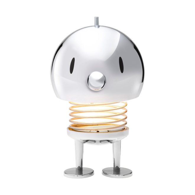 Hoptimist hoptimist led-lampa portabel l chrome