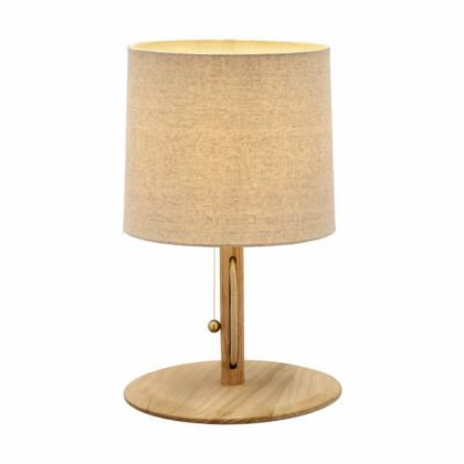 Villa collection barv bordslampa 41xØ26 cm obehandlad massiv ek