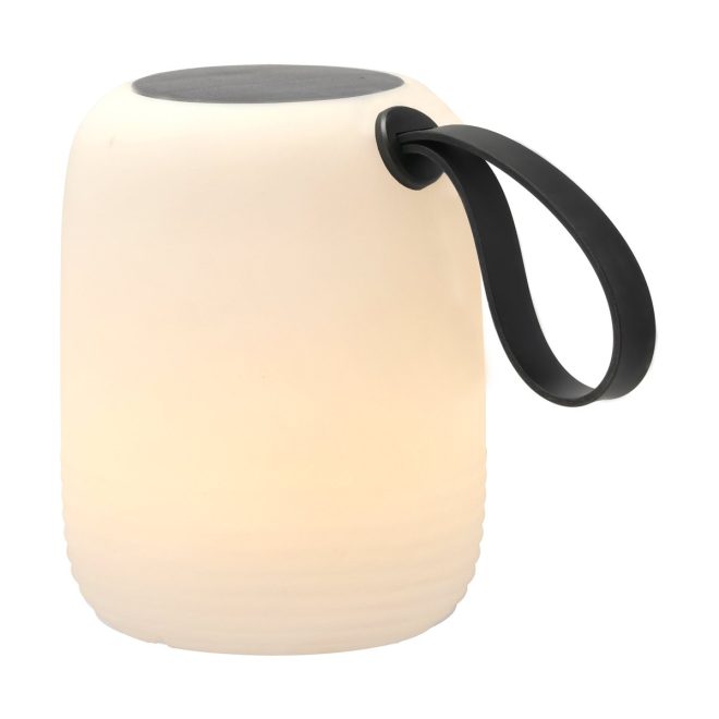 Villa collection hav loungelampa med solceller Ø12,5 cm vit-svart