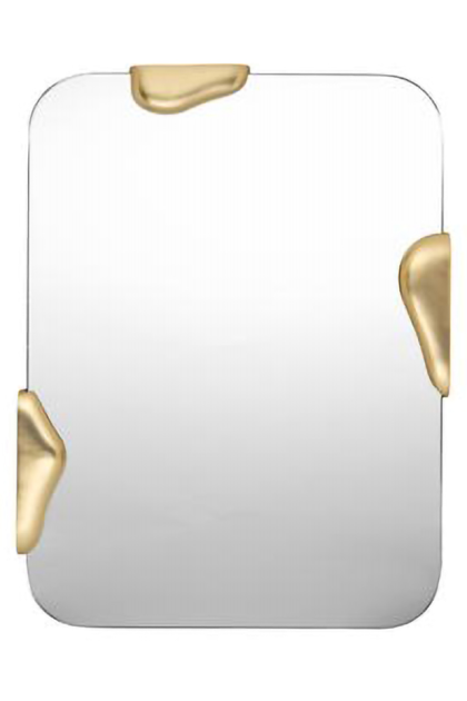 Broste copenhagen roberta spegel s 46x60 cm guld