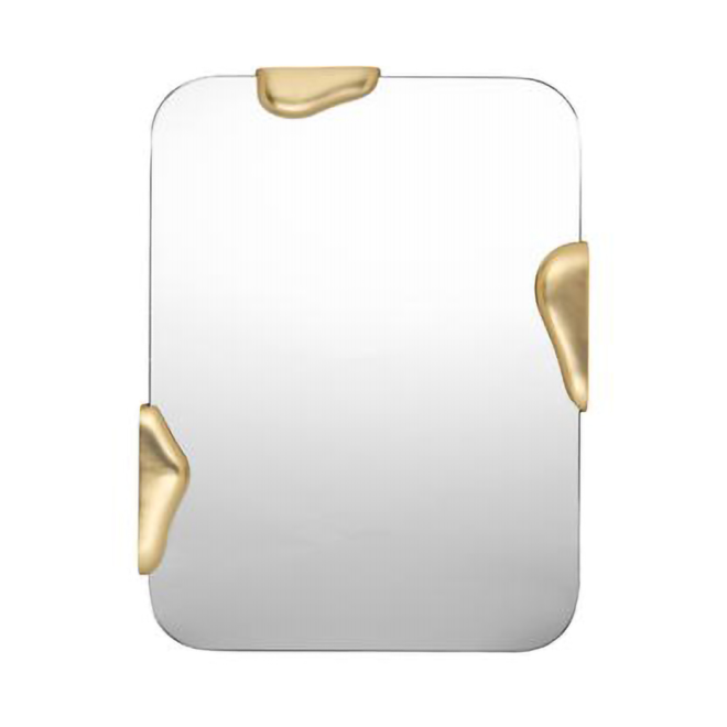 Broste copenhagen roberta spegel s 46x60 cm guld