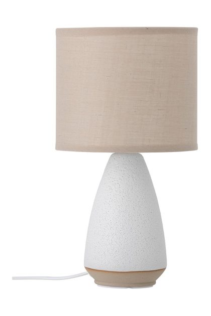 Bloomingville paprica bordslampa 27,5 cm vit