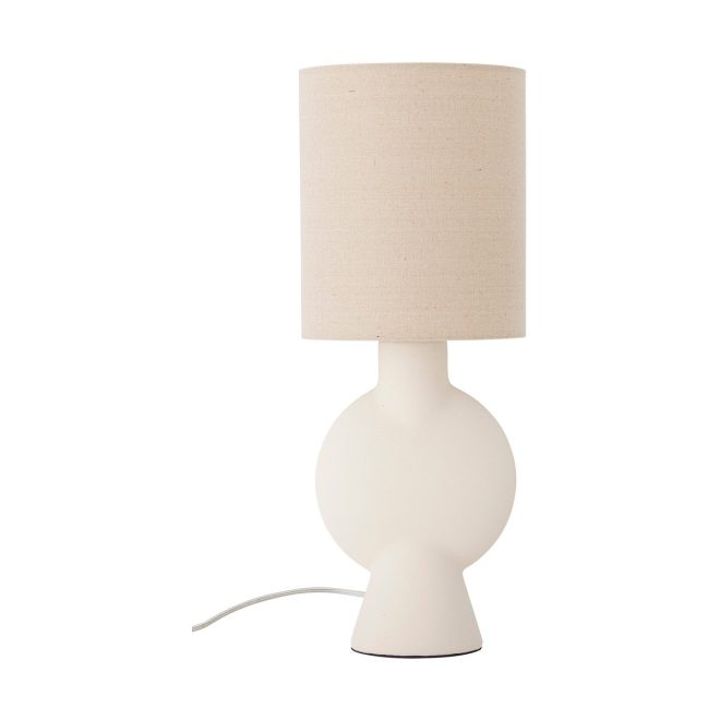 Bloomingville bloomingville sergio bordslampa 54,5 cm natur, stengods