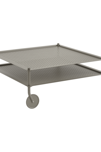 Muuto flow soffbord 95x95 cm taupe