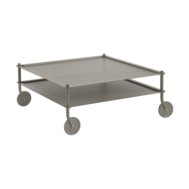 Muuto flow soffbord 95x95 cm taupe