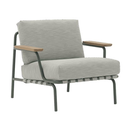 Muuto settle lounge chair loungefåtölj ribbed weave 2 dark green