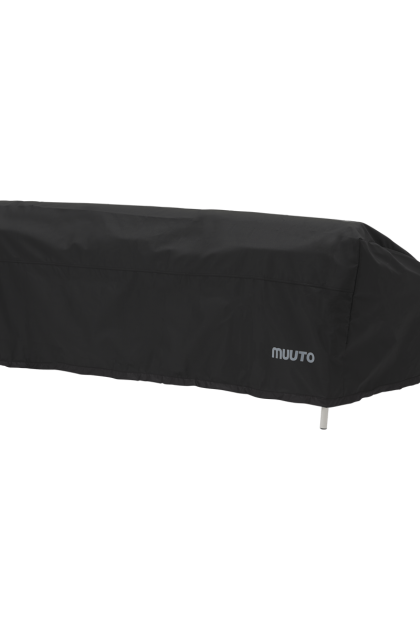 Muuto settle outdoor skydd till 3-sits soffa black