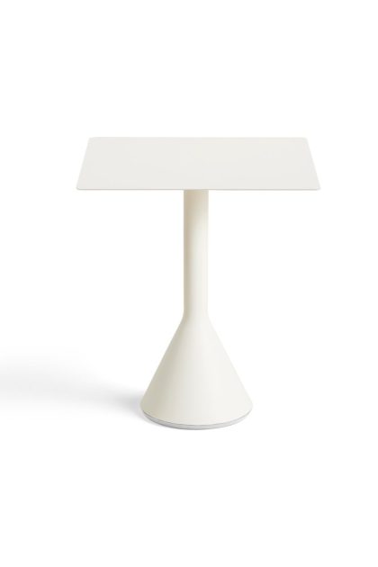 Hay palissade cone kvadratiskt cafébord 65x65 cm cream white