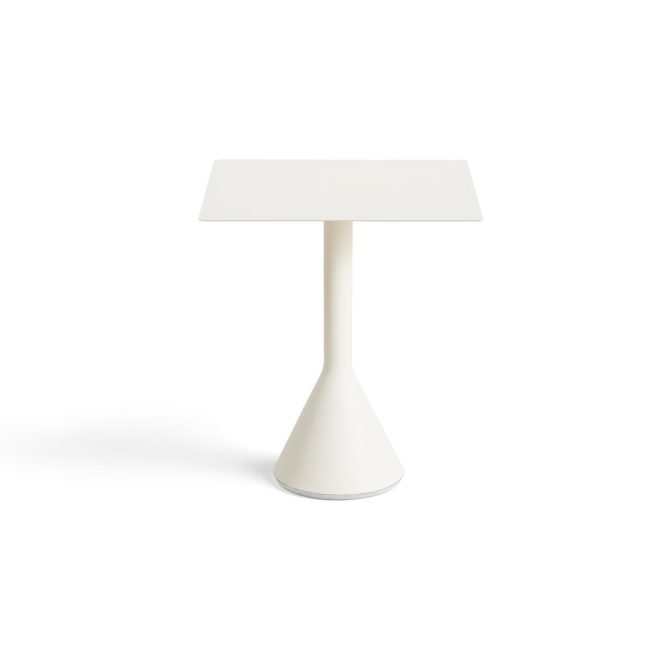 Hay palissade cone kvadratiskt cafébord 65x65 cm cream white