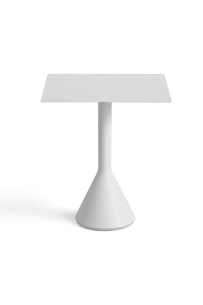 Hay palissade cone kvadratiskt cafébord 65x65 cm sky grey