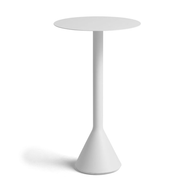 Hay palissade cone runt cafébord sky grey, Ø60 cm
