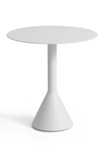 Hay palissade cone runt cafébord sky grey, Ø70 cm