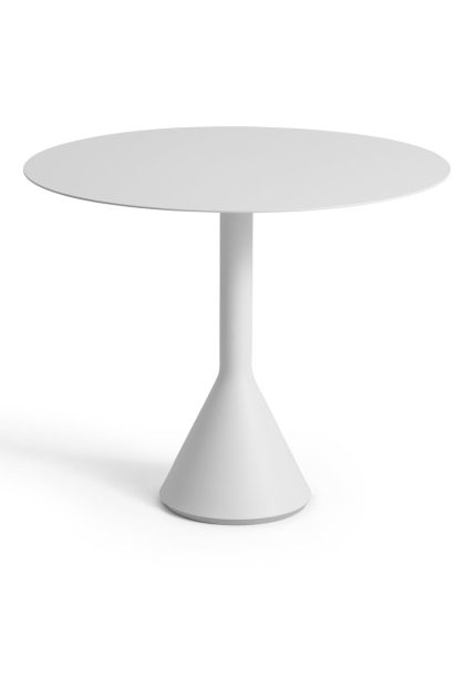 Hay palissade cone runt cafébord sky grey, Ø90 cm