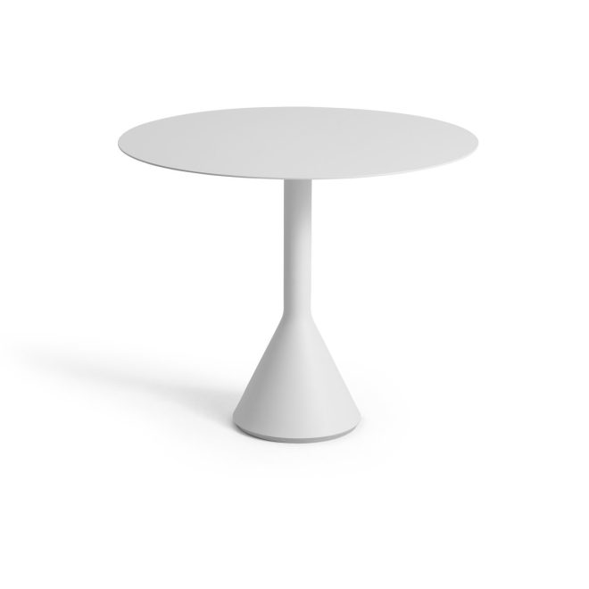 Hay palissade cone runt cafébord sky grey, Ø90 cm