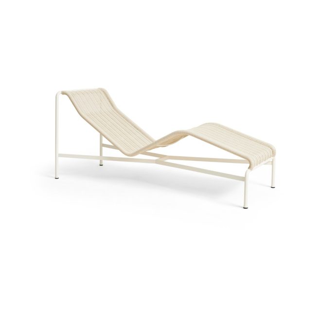 Hay palissade cord schäslong cream white