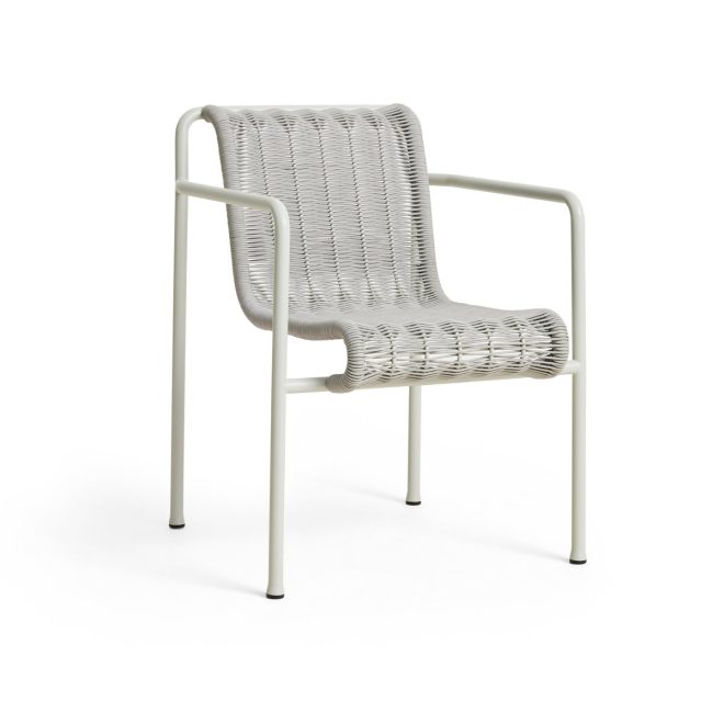 Hay palissade cord dining karmstol sky grey