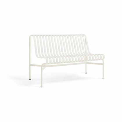 Hay palissade dining bänk utan armstöd cream white