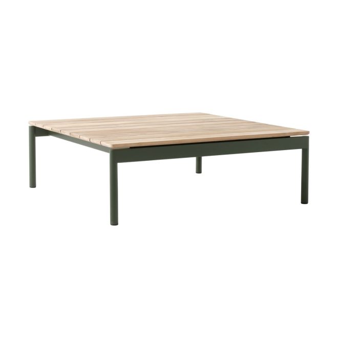 &tradition ville outdoor av50 soffbord bronze green-teak