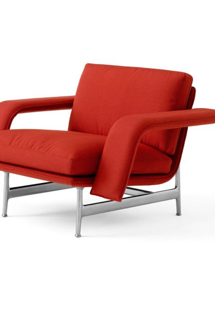 &tradition meantime av29 loungefåtölj pol. aluminium-fiord 0571