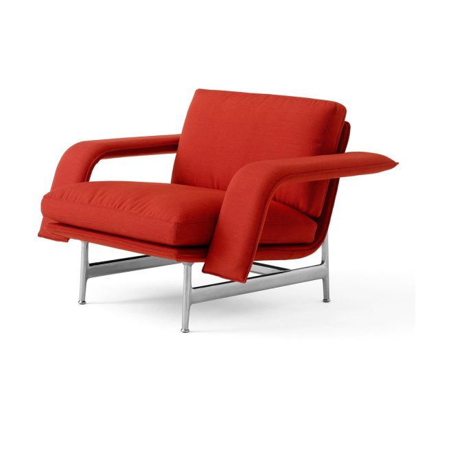 &tradition meantime av29 loungefåtölj pol. aluminium-fiord 0571