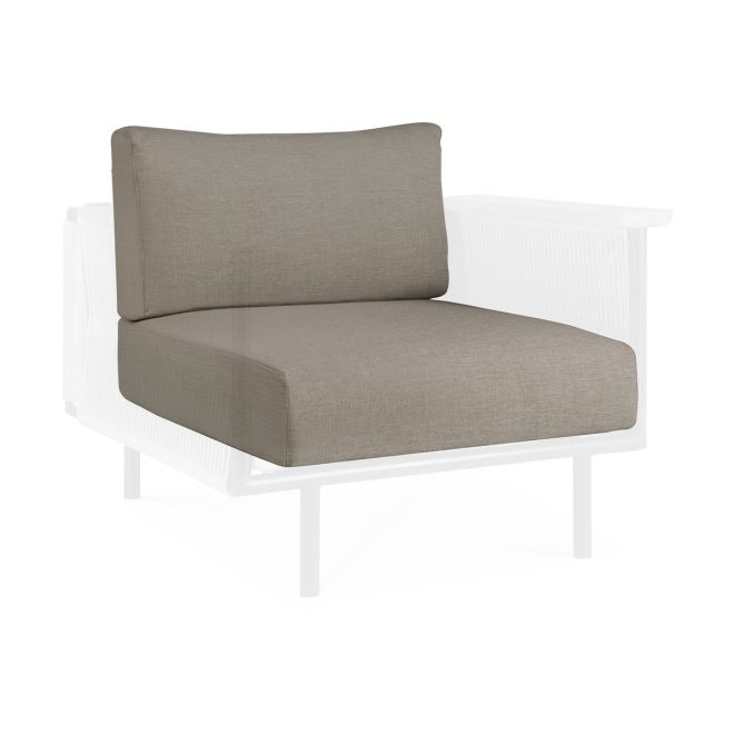 Ethnicraft corbey outdoor dyna till loungestol silt