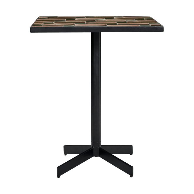House doctor petit café bord 62x62 cm beige-brun