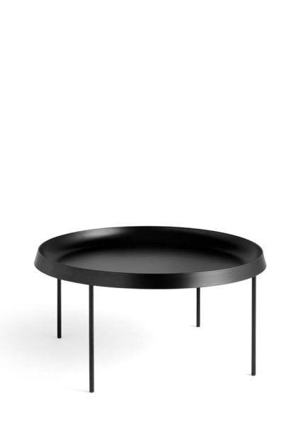 Hay tulou soffbord black, Ø75 cm