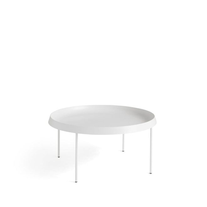 Hay tulou soffbord white-Ø75 cm