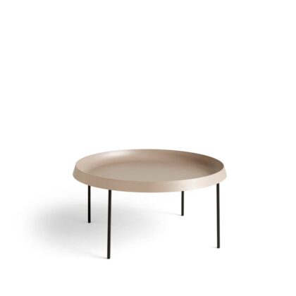 Hay tulou soffbord mocca, Ø75 cm