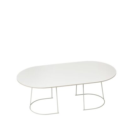 Muuto airy soffbord ovalt offwhite, nanolaminat, large