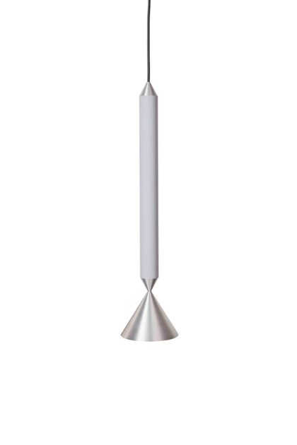 Pholc apollo 39 pendel light grey, aluminium