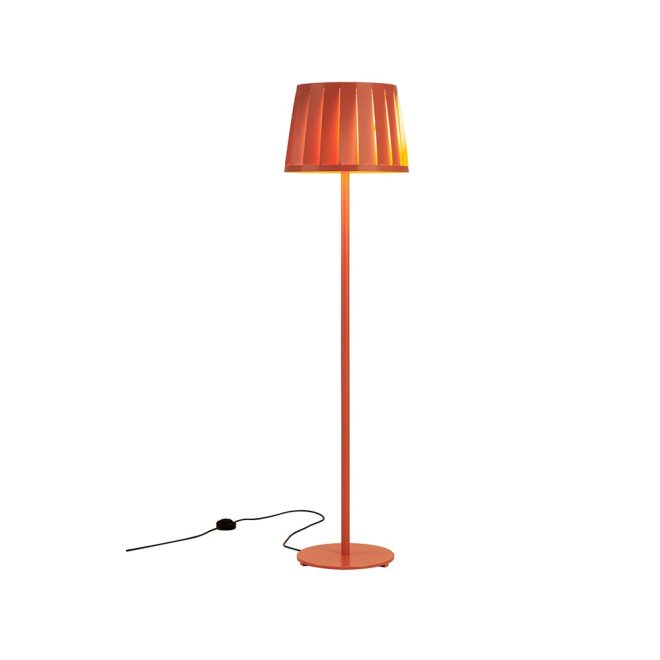 Bsweden avs golvlampa orange matt