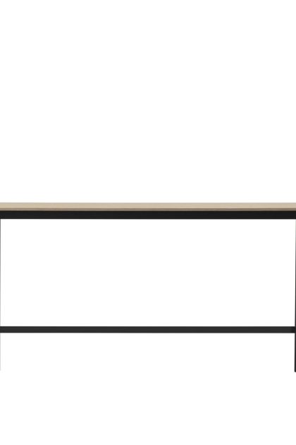 Muuto base high barbord oak, svart stativ, plywoodkant, b50 l190 h105