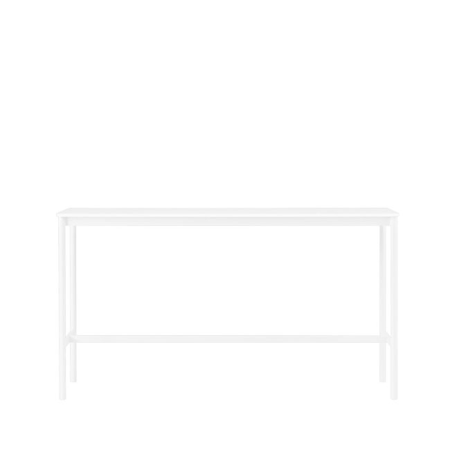Muuto base high barbord white laminate-vitt stativ-b50 l190 h105