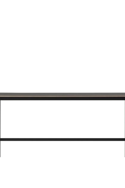 Muuto base high barbord black linoleum, svart stativ, plywoodkant, b50 l190 h95