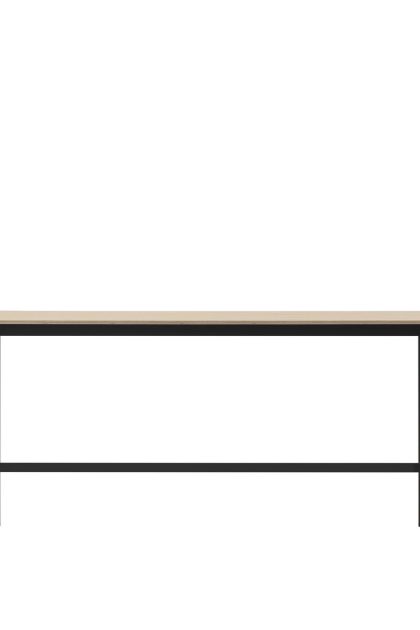 Muuto base high barbord oak, svart stativ, plywoodkant, b50 l190 h95