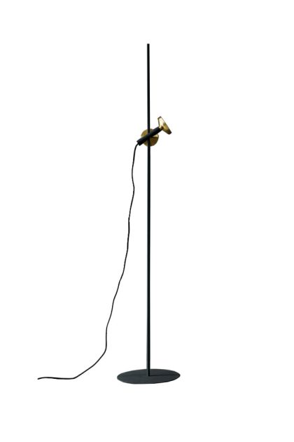 Pholc blend 150 golvlampa svart/mässing