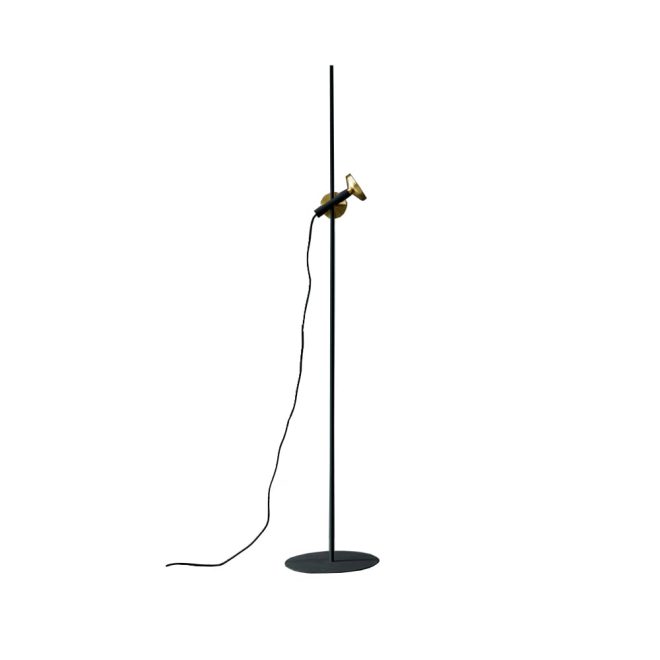 Pholc blend 150 golvlampa svart/mässing