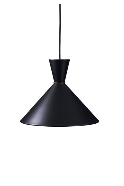 Warm nordic bloom pendel black noir