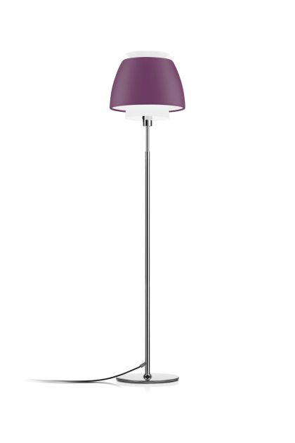 Ateljé lyktan buzz golvlampa puderlila, led, hög