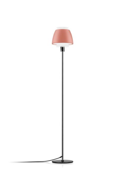 Ateljé lyktan buzz golvlampa laxrosa, led, låg