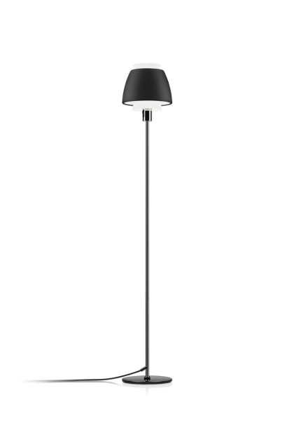 Ateljé lyktan buzz golvlampa svart, led, låg