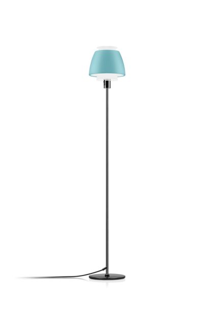 Ateljé lyktan buzz golvlampa turkos, led, låg