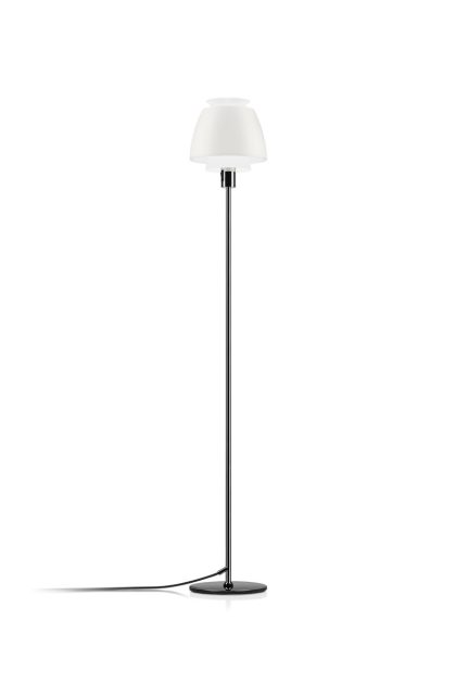 Ateljé lyktan buzz golvlampa vit, led, låg
