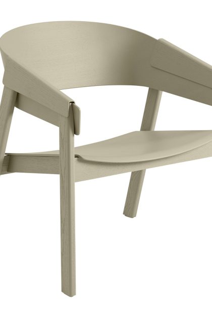 Muuto cover lounge chair dark beige